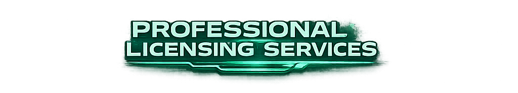 PROFESSIONAL LICENSING SERVICES